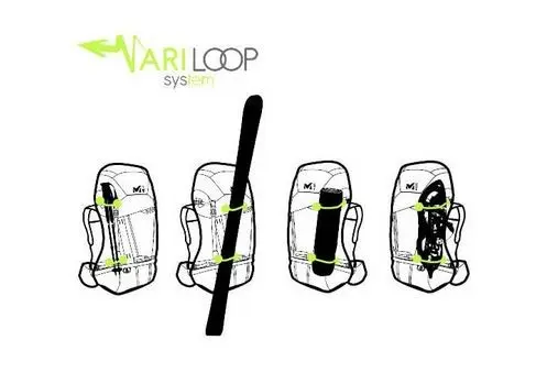 sistema Variloop de mochila Millet