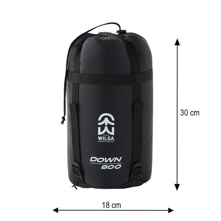 Down 800 sleeping bag – Wilsa