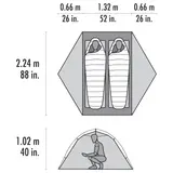 Hubba Hubba HD 2P lightweight hiking tent – MSR