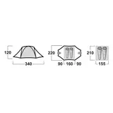 Falcon 2-3 4-season tent – Husky