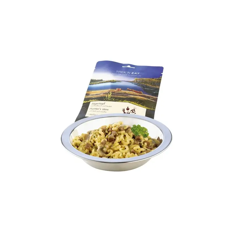 Boeuf chasseur aux pâtes lyophilisé – Trek'n Eat