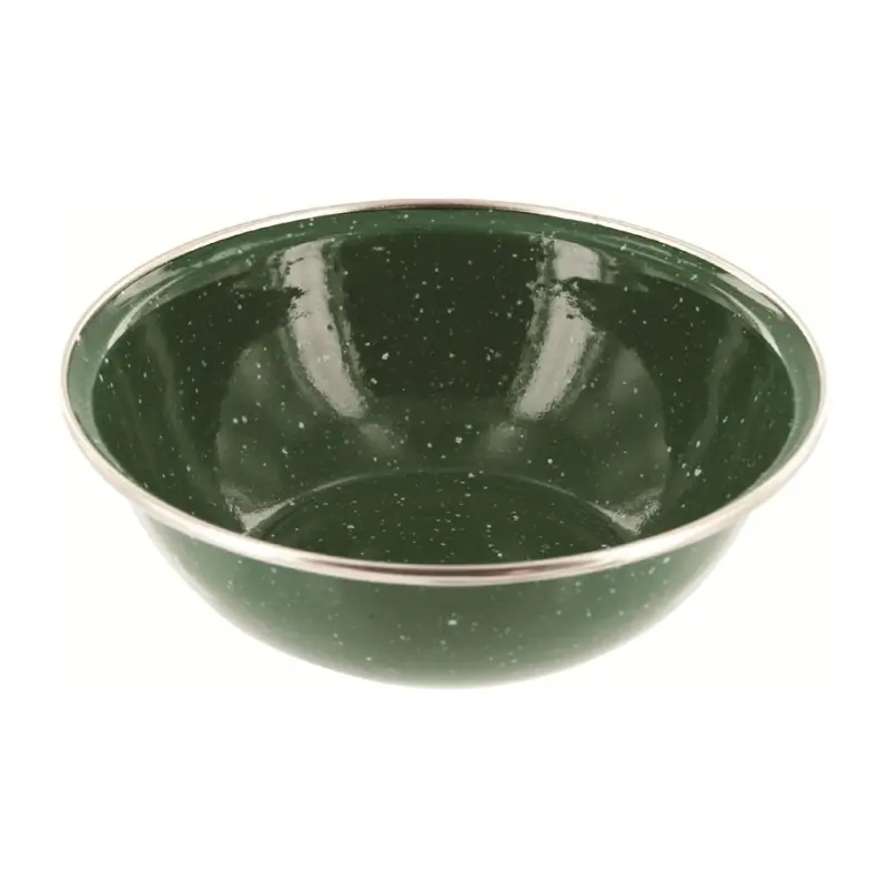 Ciotola in acciaio smaltato 15,5 cm Ciotola smaltata Deluxe – Highlander – VERDE