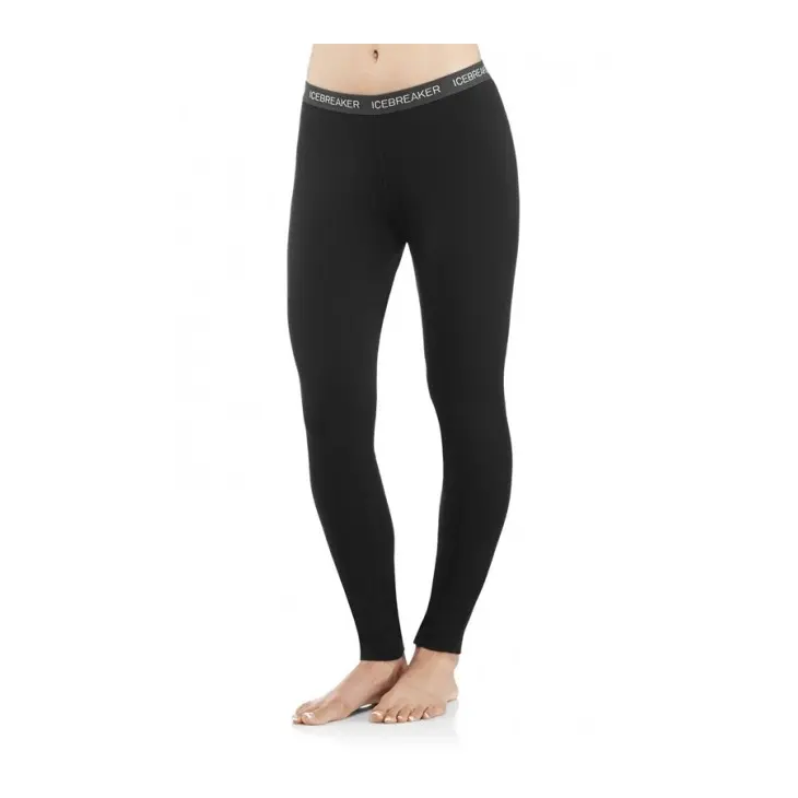 Calças térmicas de lã merino para mulher 200 Oasis Leggings – Icebreaker