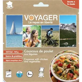 Couscous Huhn mit Gemüse 160 g gefriergetrocknet – Voyager