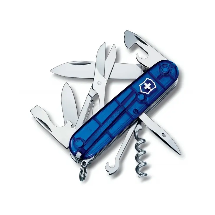 Schweizer Messer Victorinox Climber blau