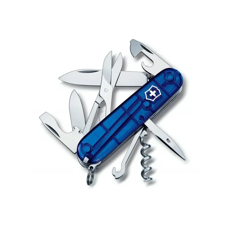 Schweizer Messer Victorinox Climber blau