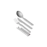 Talheres de aço inoxidável Travel Cutlery Deluxe – Easy Camp