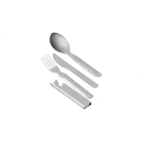 Talheres de aço inoxidável Travel Cutlery Deluxe – Easy Camp