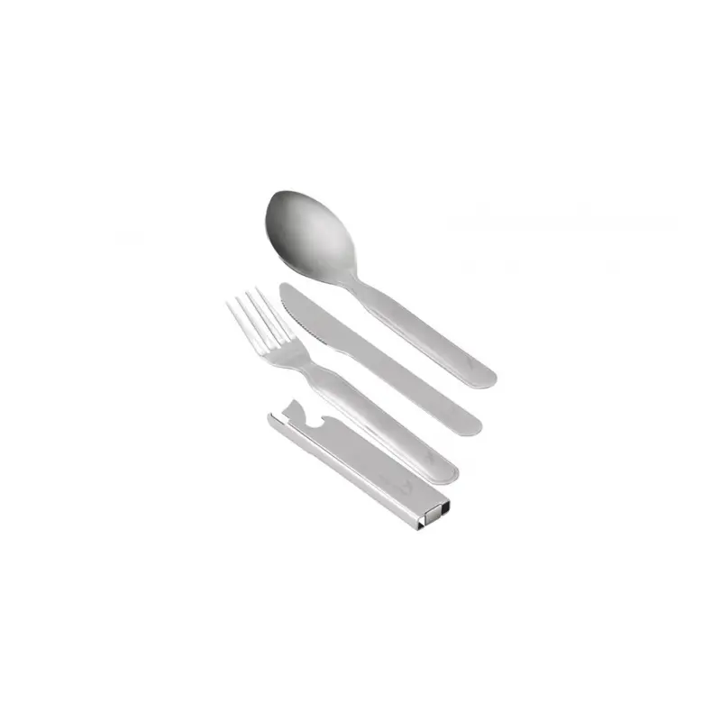Talheres de aço inoxidável Travel Cutlery Deluxe – Easy Camp