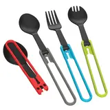 Cuillère-fourchette pliable (rouge) – Msr