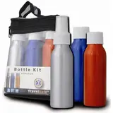 Frascos Alu Bottle Kit para avião – TravelSafe