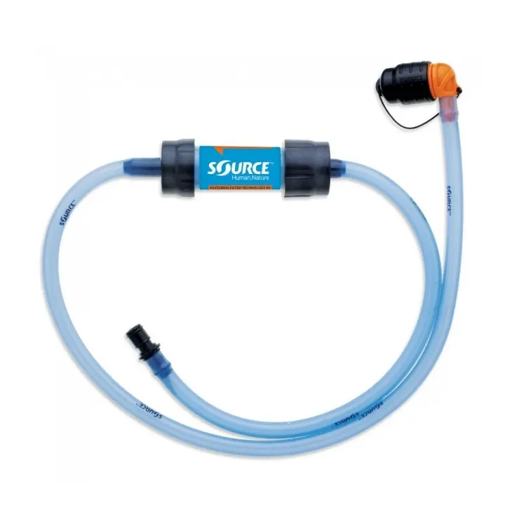 Kit de filtração com tubo e bocal Source + filtro Sawyer Mini