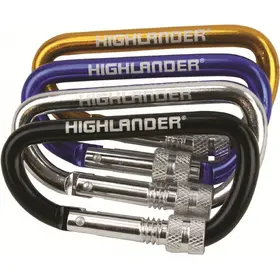Karabijnhaak Schroefkarabijnhaak – Highlander