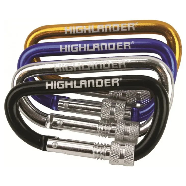 Mosquetão Screwgate Karabiner – Highlander