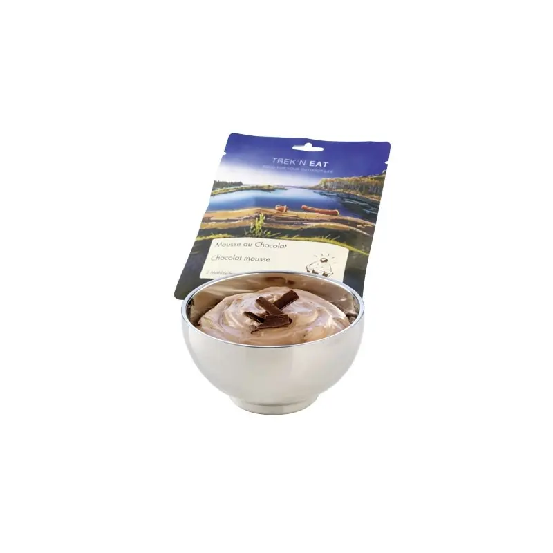 Mousse de chocolate liofilizada – Trek'n Eat