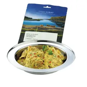Ovos mexidos com cebola liofilizados – Trek'n Eat