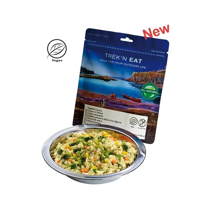 Hartweizengrieß mit Gemüse Gefriergetrocknet – Trek'n Eat