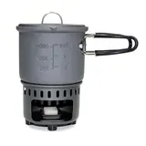 Set de cuisson 585 ml avec réchaud à carburant solide