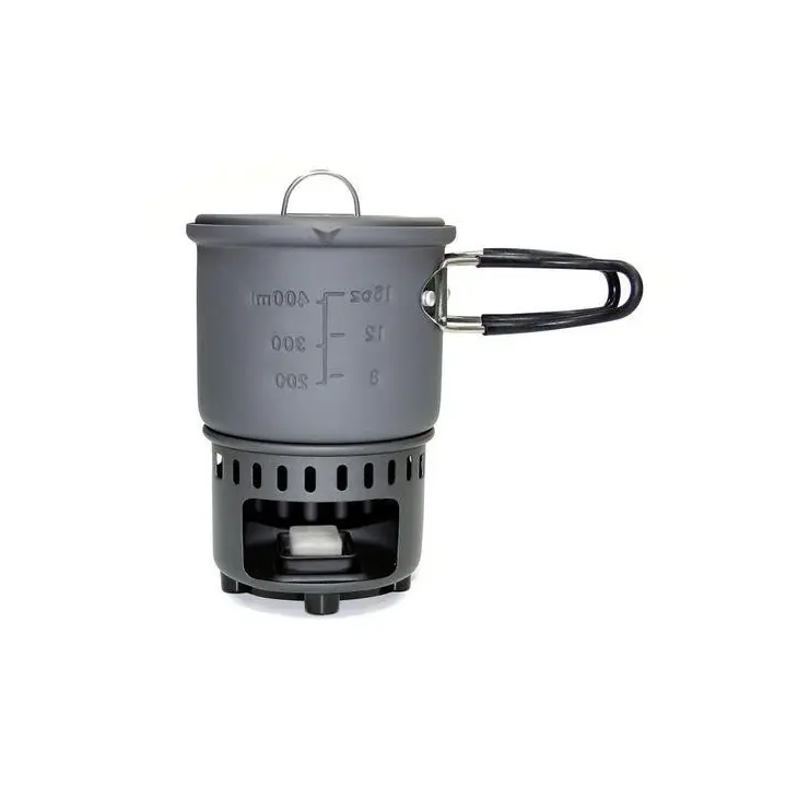 Set de cuisson 585 ml avec réchaud à carburant solide