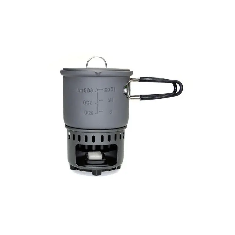 Set de cuisson 585 ml avec réchaud à carburant solide