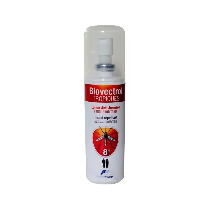 Spray antimosquitos Biovectrol Tropiques – Pharma Voyage