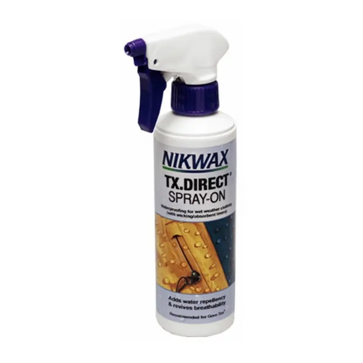 Spray imperméabilisant textiles techniques TX.Direct Spray-On – Nikwax