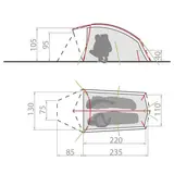 Tente rando légère Taurus Ultralight 2P – Vaude
