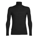 Maglietta da uomo Merino 260 Tech LS 1/2 Zip – Icebreaker – NERO