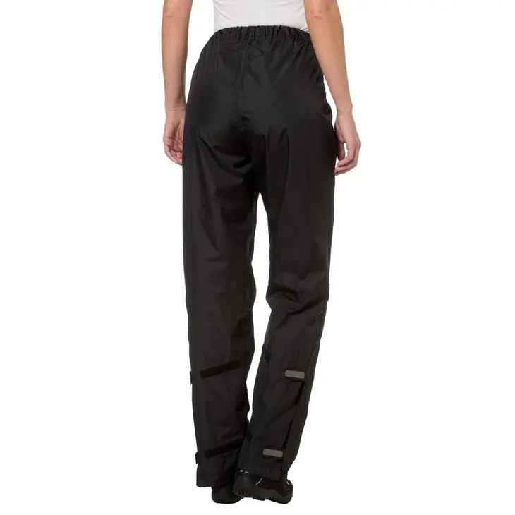 Calças de chuva para mulher Fluid Full-zip Pants – Vaude