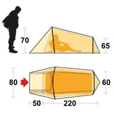 Tenda leve de caminhada Sling 1 – Ferrino