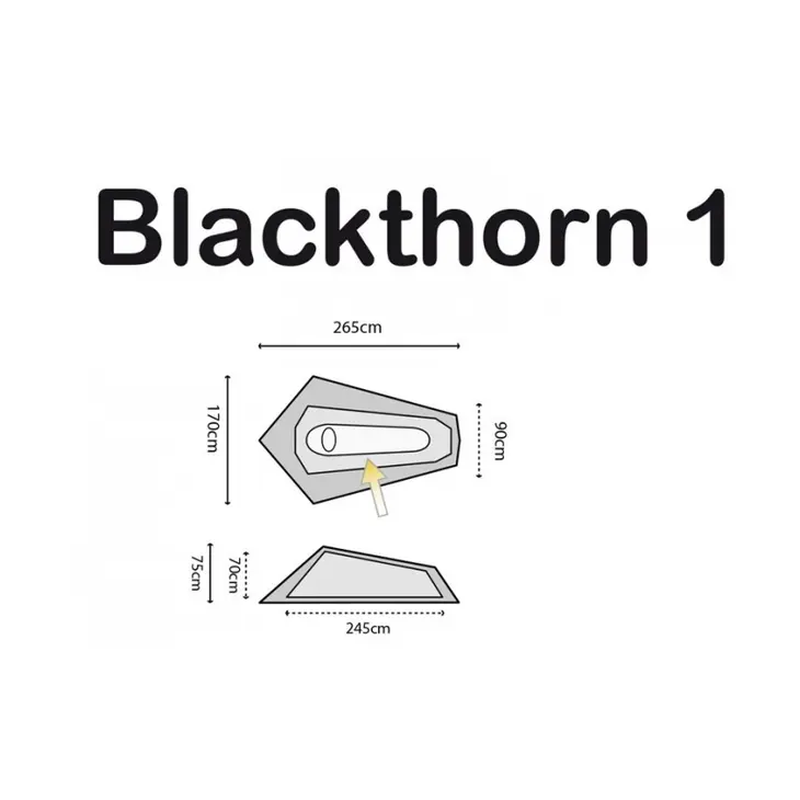 Tenda de camuflagem Blackthorn 1 – Highlander