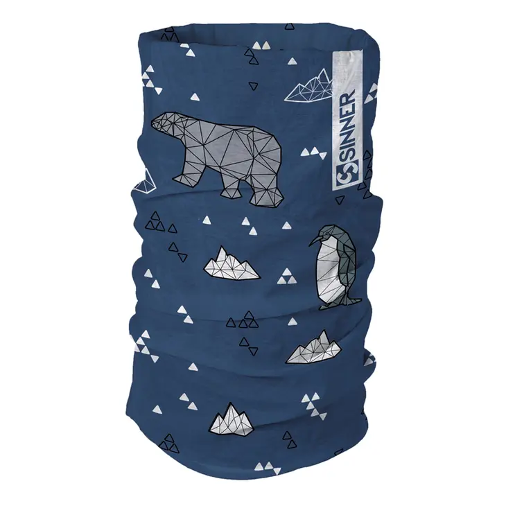 Scaldacollo per bambini Winter Wonderland – Sinner – BLU
