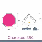 Tenda Cherokee 350 tipi – Trigano
