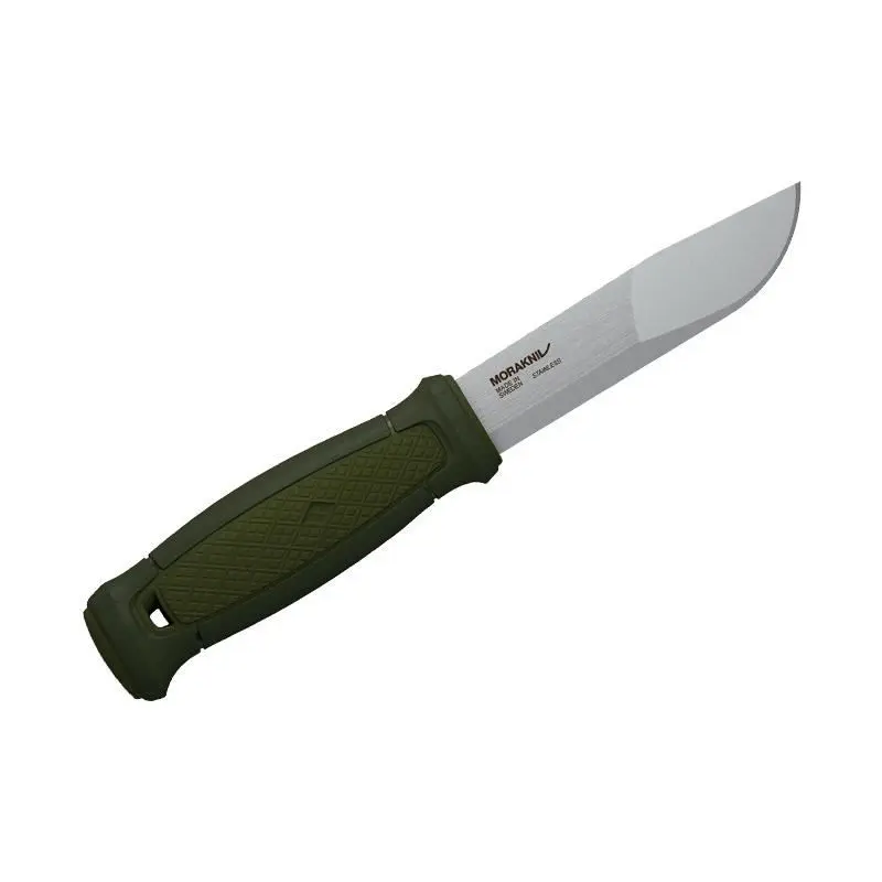Kansbol groen roestvrij staal bushcraft mes