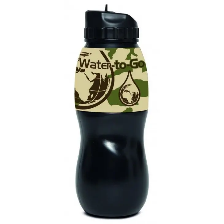 Gourde filtrante Water-to-Go Outdoor camouflage