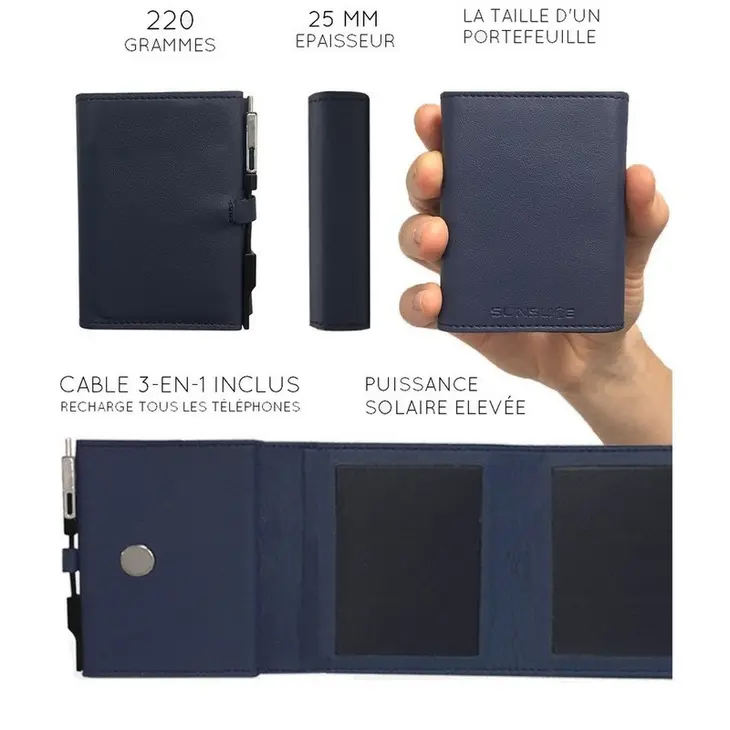 Chargeur solaire portable PHOTON – Sunslice