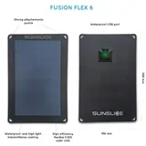 Chargeur solaire FUSION FLEX 6 – Sunslice