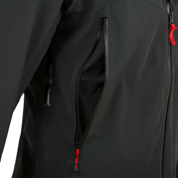 Herren-Wanderjacke Munro Jacket – Highlander – SCHWARZ