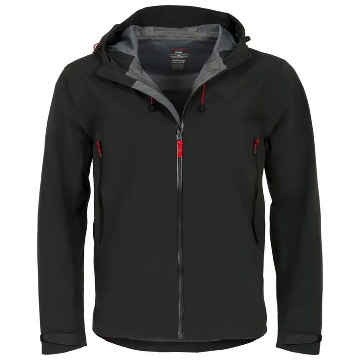 Herren-Wanderjacke Munro Jacket – Highlander – SCHWARZ