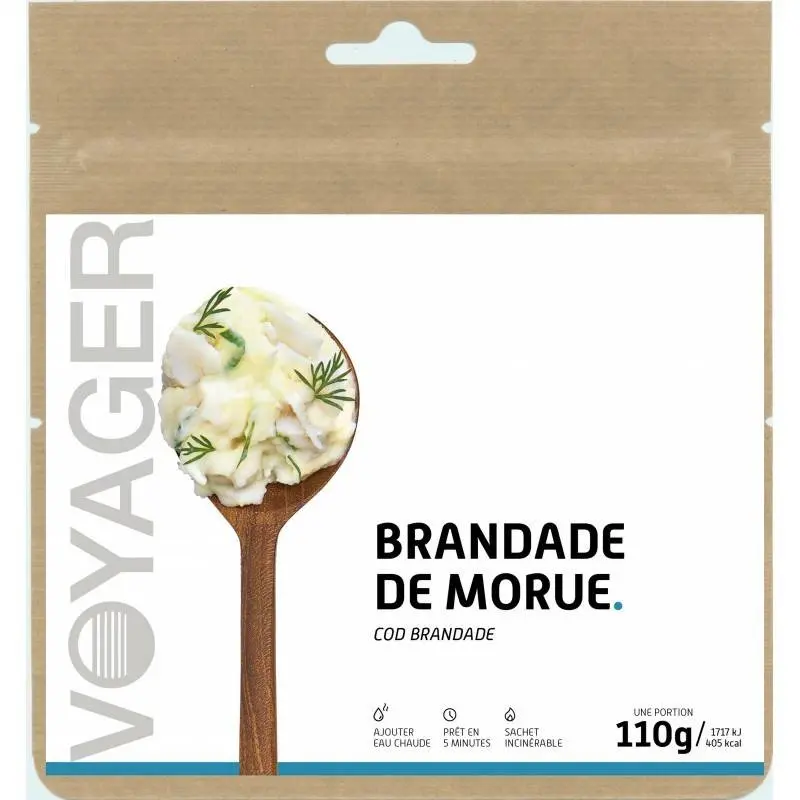 Brandade di merluzzo liofilizzato – Voyager