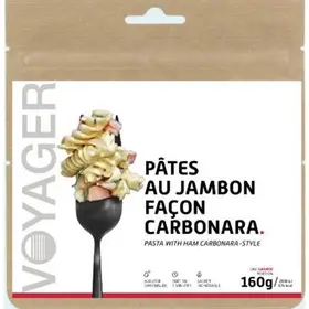 Pasta carbonara liofilizzata 160g – Voyager