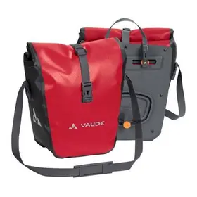 Aqua Front Wasserdichte Fahrradtaschen Rot – Vaude