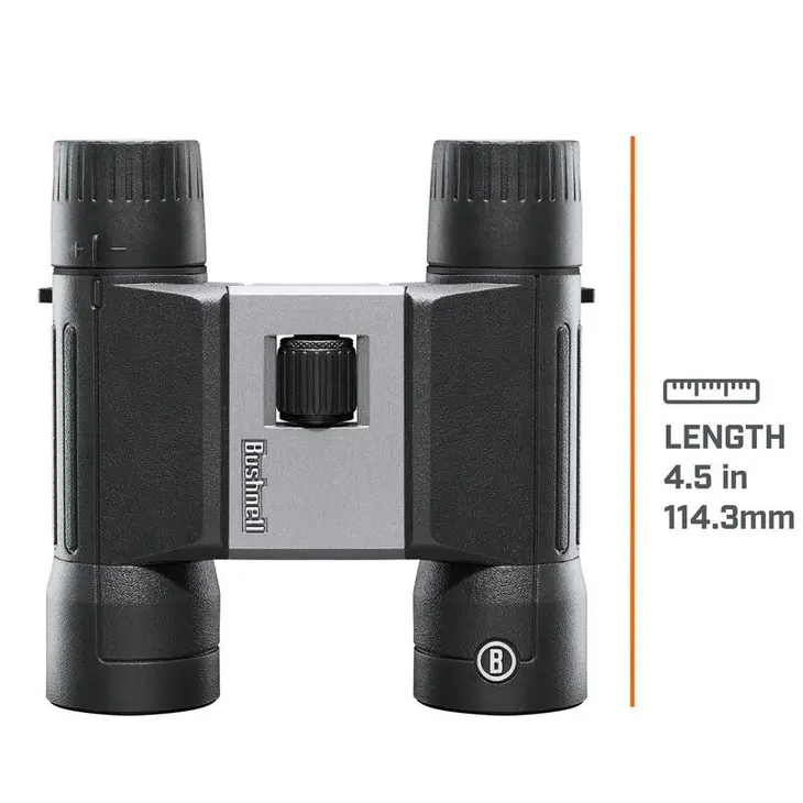 Binóculos compactos 10x25 Powerview v2 FRP – Bushnell