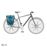 blauwe BACK-ROLLER waterdichte fietstassen – Ortlieb