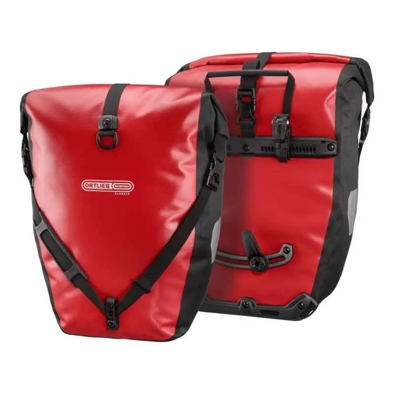 WASSERDICHTE FAHRRADTASCHEN BACK-ROLLER rot – Ortlieb