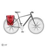 WASSERDICHTE FAHRRADTASCHEN BACK-ROLLER rot – Ortlieb