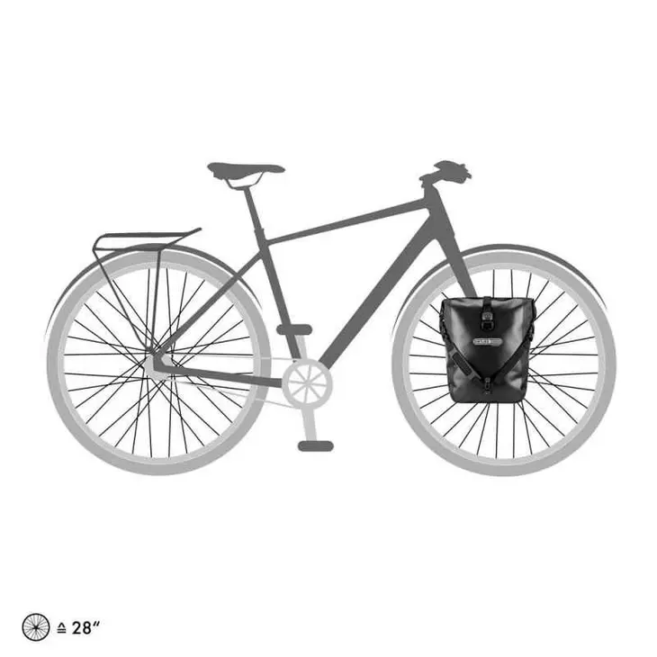 Borse impermeabili per bicicletta Sport-Roller Classic – Ortlieb – NERO