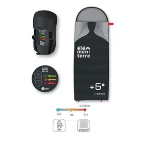 Rechteckiger Schlafsack Mensa – Elementerre