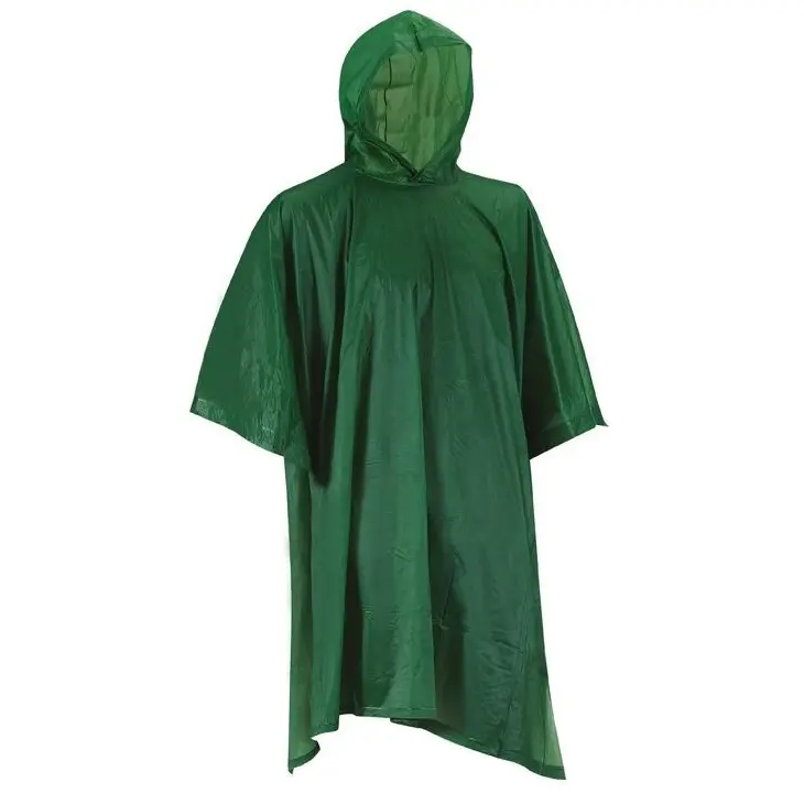 Capa de chuva de recurso Olive PVC Multi-purpose Poncho – Highlander