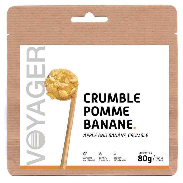 Apfel-Bananen-Streusel 80g – Voyager